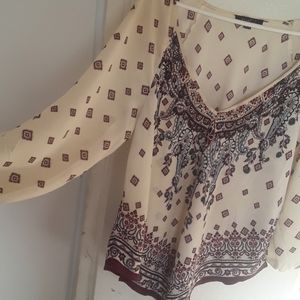 Womens plus size blouse